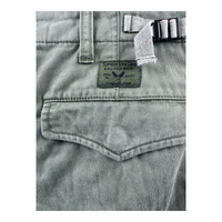 Supreme Cargo Short — Olive Herringbone Twill