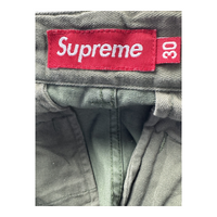 Supreme Cargo Short — Olive Herringbone Twill
