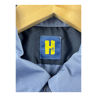 Hysteric Glamour Truck & Trailer Work Shirt - Two-Tone Blue