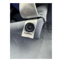 Supreme Reflective Stripe S/S Work Shirt - Navy (SS25)