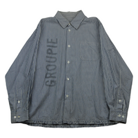 Undercover GROUPIE Button up — Top in Blue / Size M
