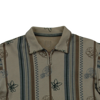 Undercover x Futura — DAVF Collared Sweatshirt in Beige / Size M