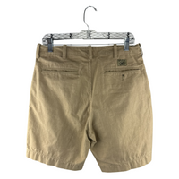 Supreme Chino Short — Khaki Ripstop Cotton, Size 30