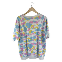 BAPE Pastel Camo Short-Sleeve Sweatshirt - Multi