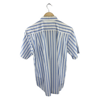 CDG Homme Plus SS18 Striped Shirt — Rolling Stones Tongue Print