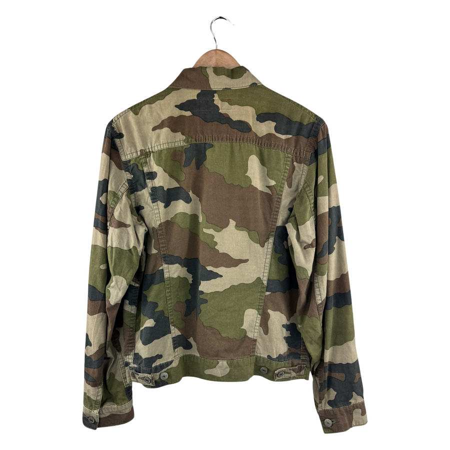 Junya Watanabe MAN x Levi's Trucker Jacket — Woodland Camo Cotton
