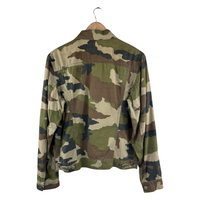 Junya Watanabe MAN x Levi's Trucker Jacket — Woodland Camo Cotton