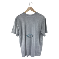Supreme 'Alien' Graphic Tee — Heather Grey, Team Supream Back Print