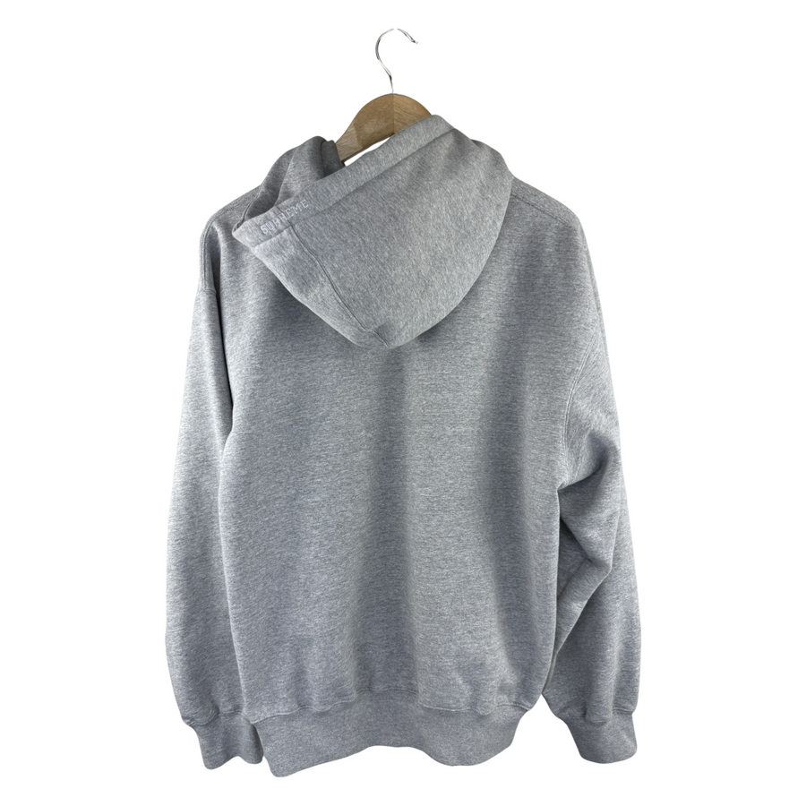 Supreme SS09 Winged S Zip Hoodie — Heather Grey