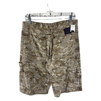 Needles Sportsman Digital Desert Camo Cargo Shorts — 100% Cotton USA