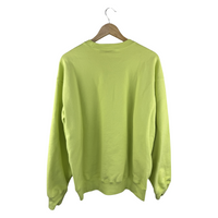 Supreme Small Box Logo Crewneck Sweatshirt — Lime