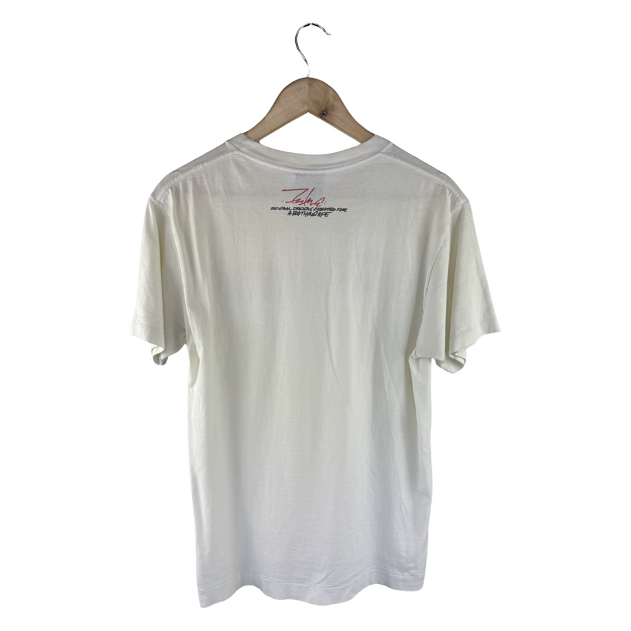 A Bathing Ape Script Logo T-Shirt - White