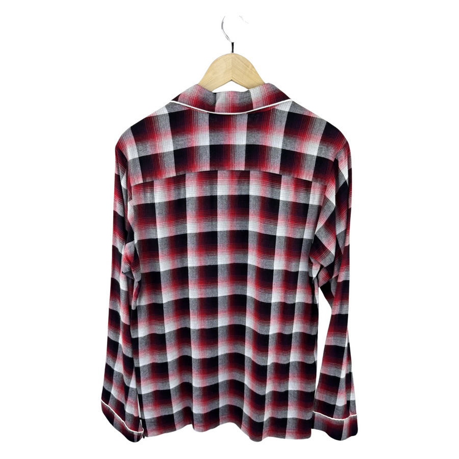 MIHARAYASUHIRO Plaid Pajama Shirt - Red/Black