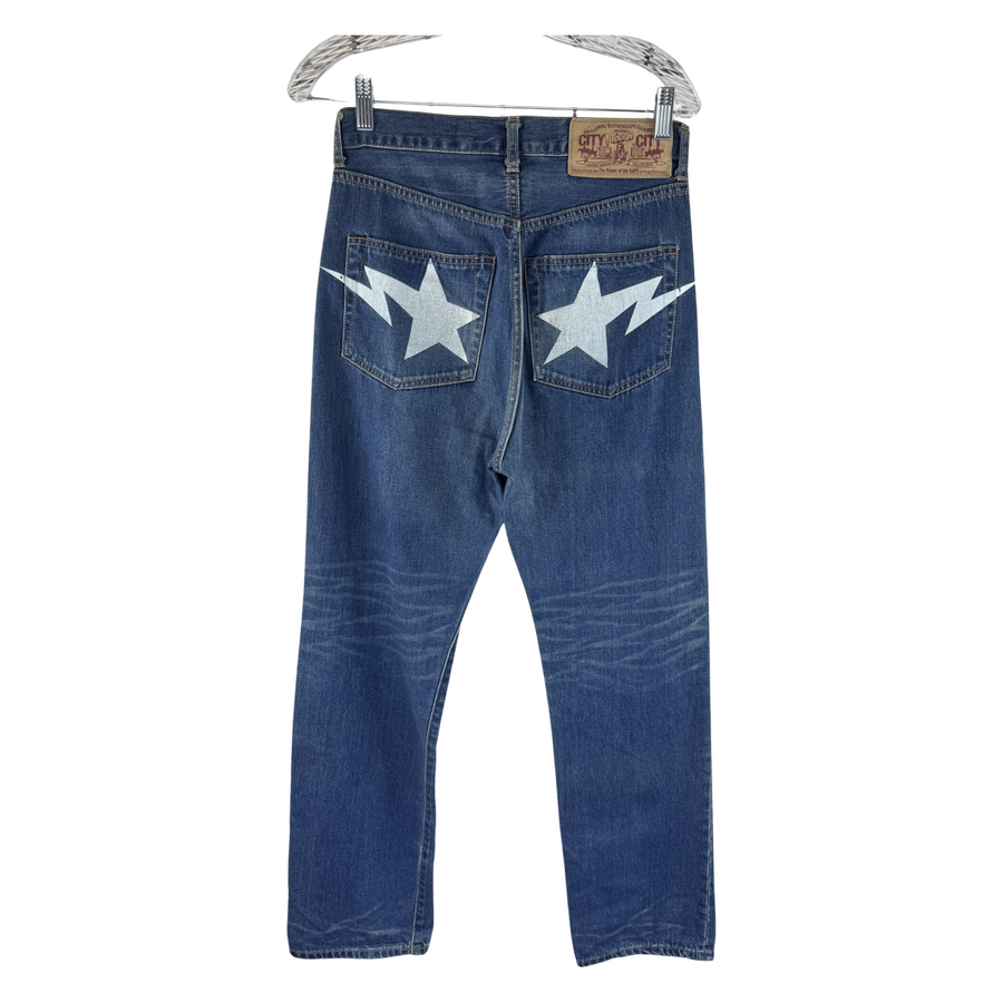 BAPE City-to-City Sta Denim Jeans - Indigo