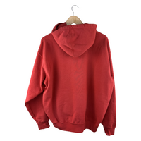 Supreme 'Is Love Stronger Than Fear' Hoodie — Red