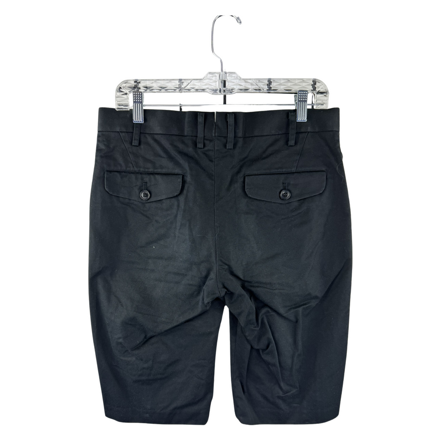 Junya Watanabe CDG Man Chino Shorts — Black Cotton, Style WM-P023
