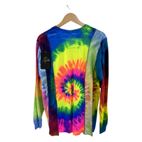 Needles Rebuild Long Sleeve Tee — Multi-Panel Tie-Dye