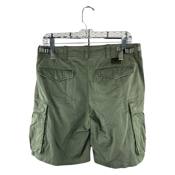 Supreme Cargo Short — Olive Herringbone Twill
