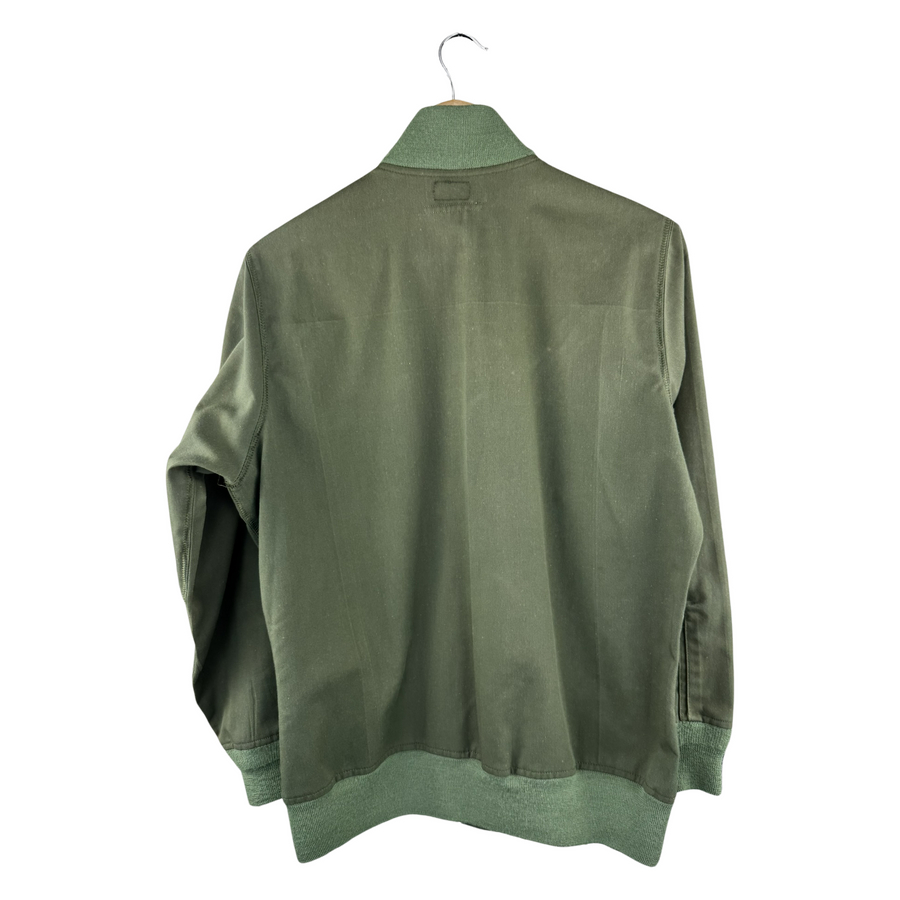 Rebuild by Needles U.S. Army OG-107 Shirt Jacket — Knit-Collar Bomber Conversion