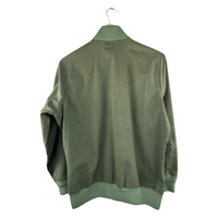 Rebuild by Needles U.S. Army OG-107 Shirt Jacket — Knit-Collar Bomber Conversion