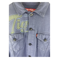 Junya Watanabe MAN x Levi's AD2011 Trucker Jacket — Tigers Graphic Navy