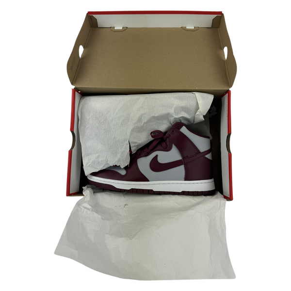 Nike Dunk High Retro — Dark Beetroot / Wolf Grey (DD1399-600)