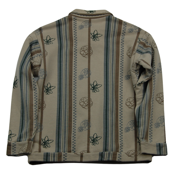 Undercover x Futura — DAVF Collared Sweatshirt in Beige / Size M