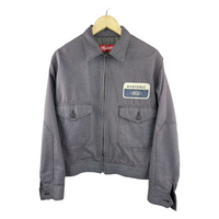 Hysteric Glamour 'Hysteric Fuck' Work Jacket — Grey Twill, Ford Parody Patch
