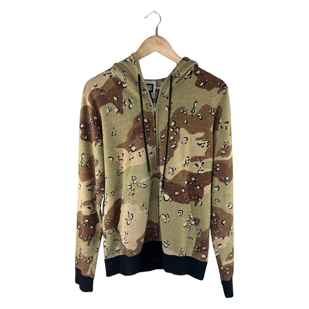 SWG Desert Camo Full-Zip Hoodie - Olive/Brown