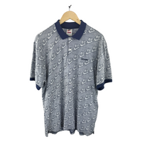 Supreme x Nike Jacquard Polo - Navy (FW18)