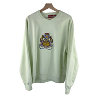 Supreme SS23 Crest Crewneck Sweatshirt — Mint