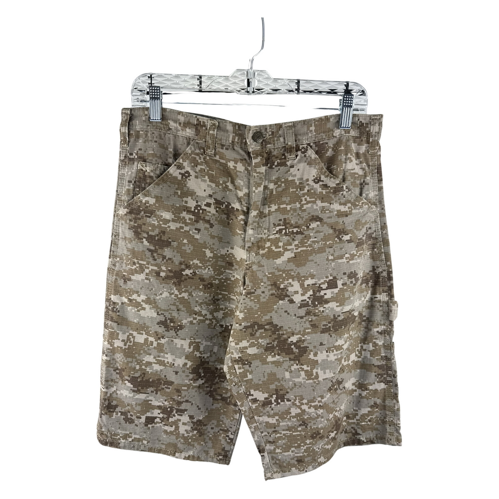 Needles Sportsman Digital Desert Camo Cargo Shorts — 100% Cotton USA