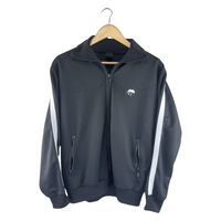 Number (N)ine Track Jacket - Black/White Side Stripes