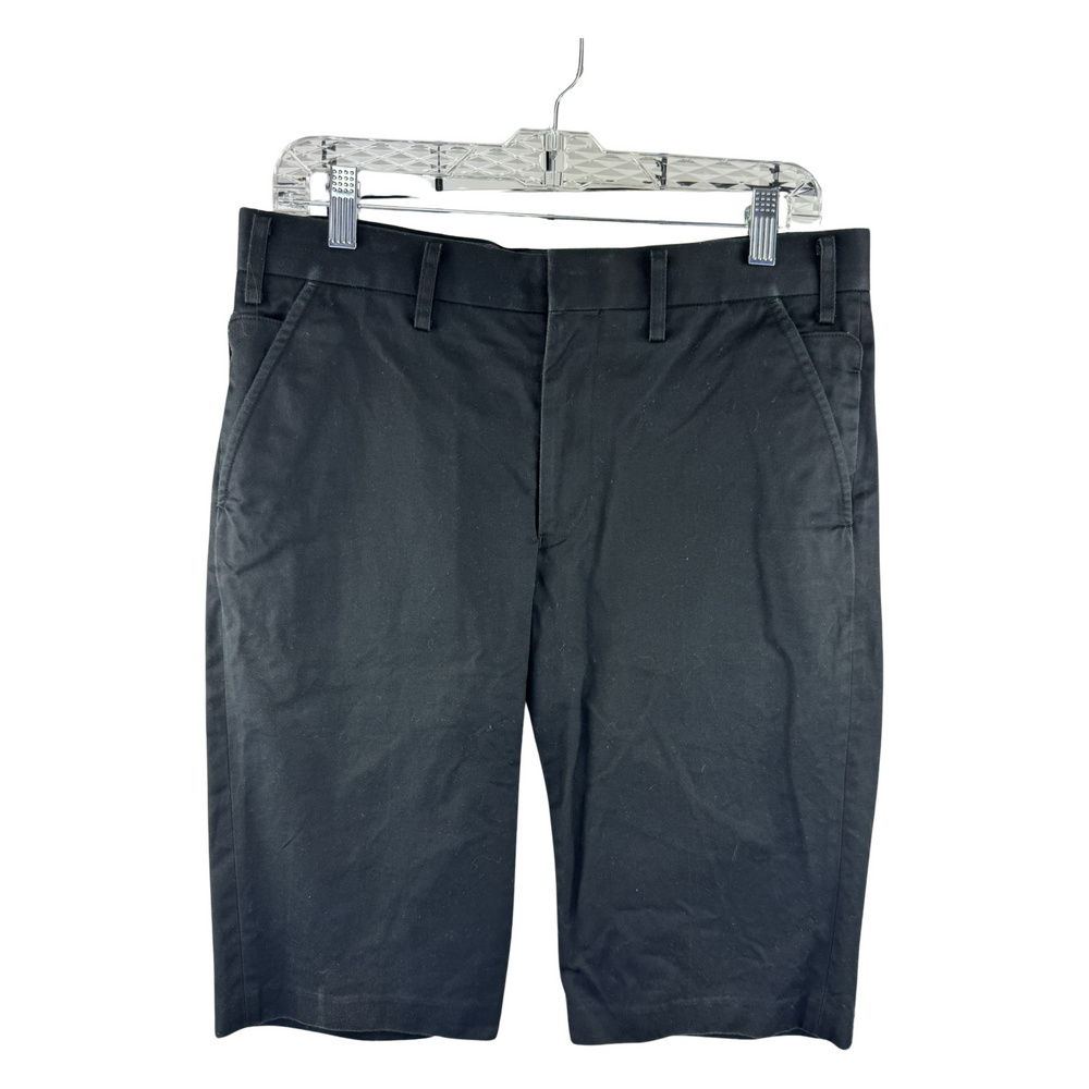 Junya Watanabe CDG Man Chino Shorts — Black Cotton, Style WM-P023