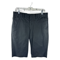 Junya Watanabe CDG Man Chino Shorts — Black Cotton, Style WM-P023