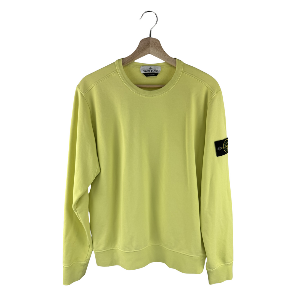 Stone Island Crewneck Sweatshirt - Lemon Yellow