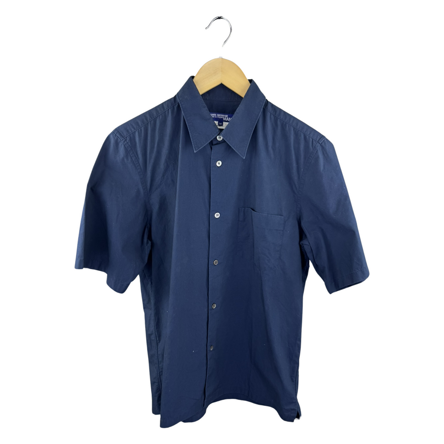 Junya Watanabe MAN Short Sleeve Shirt — Rainbow Sunset Back Graphic
