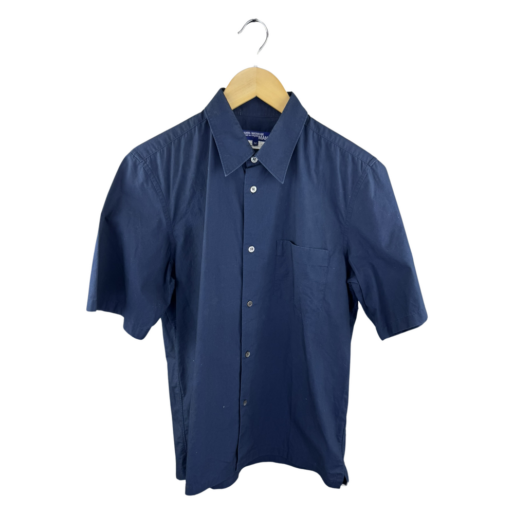 Junya Watanabe MAN Short Sleeve Shirt — Rainbow Sunset Back Graphic