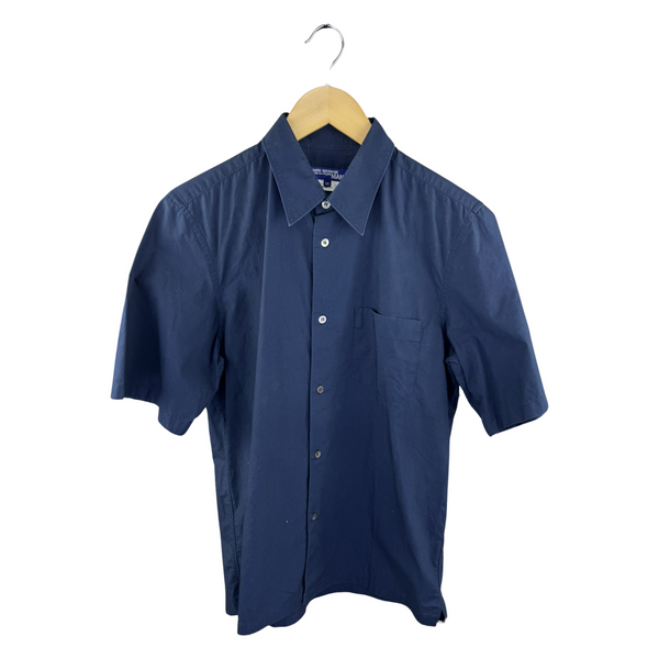 Junya Watanabe MAN Short Sleeve Shirt — Rainbow Sunset Back Graphic