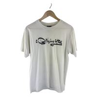 A Bathing Ape Script Logo T-Shirt - White