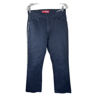Junya Watanabe MAN x Levi's Cotton Twill Pant - Side Seam Text, Navy
