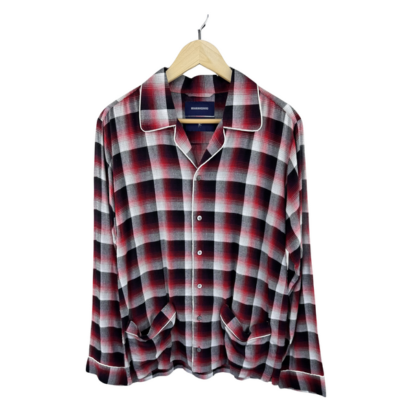 MIHARAYASUHIRO Plaid Pajama Shirt - Red/Black
