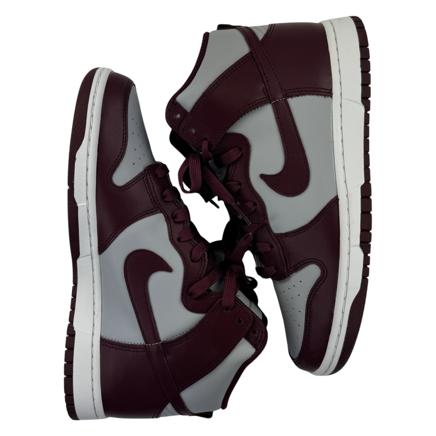 Nike Dunk High Retro — Dark Beetroot / Wolf Grey (DD1399-600)