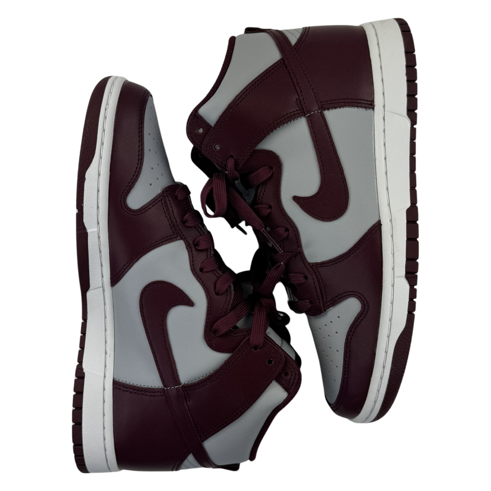 Nike Dunk High Retro — Dark Beetroot / Wolf Grey (DD1399-600)