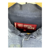 Junya Watanabe MAN x Levi's AD2011 Trucker Jacket — Tigers Graphic Navy
