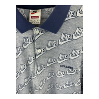 Supreme x Nike Jacquard Polo - Navy (FW18)