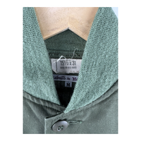 Rebuild by Needles U.S. Army OG-107 Shirt Jacket — Knit-Collar Bomber Conversion