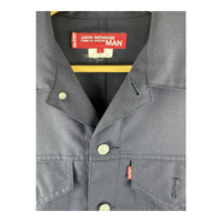 Junya Watanabe MAN x Levi's Trucker Jacket — Navy / White Sleeve Stripe