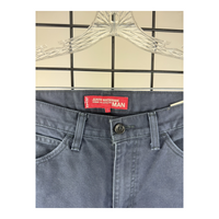 Junya Watanabe MAN x Levi's Cotton Twill Pant - Side Seam Text, Navy
