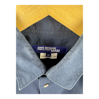 Junya Watanabe MAN Short Sleeve Shirt — Rainbow Sunset Back Graphic